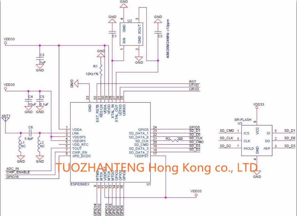 ESP8266 ESP-01 Serial WIFI Module