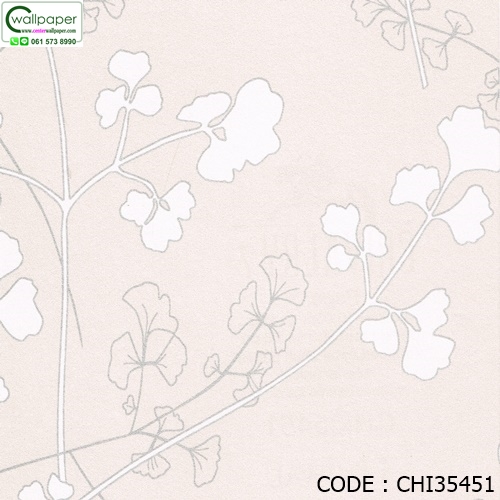 วอลเปเปอร์ติดผนังลายใบไม้ No.CHI35451