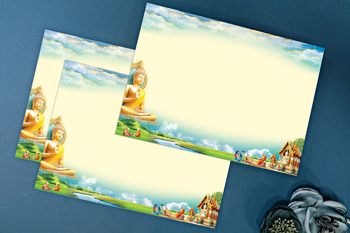 S3474 การ์ดเปล่า-เดี่ยว 5x7