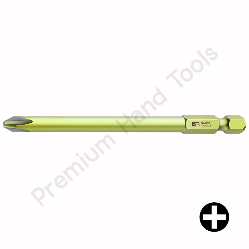 ดอกไขควงลม PB Swiss Tools รุ่น PB E6L.190 ปากแฉก ยาว 95 มม.