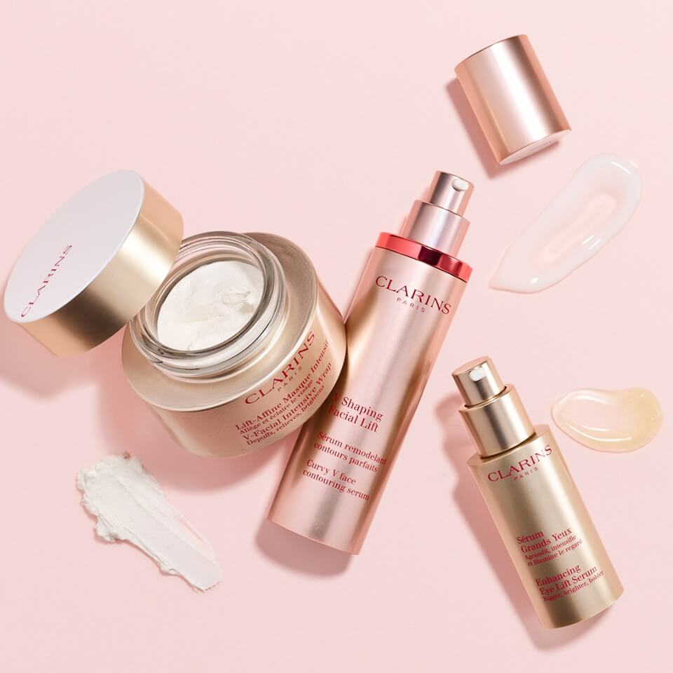 Clarins V Shaping Facial Lift Experts Travel Exclusive Set 2 Pcs.