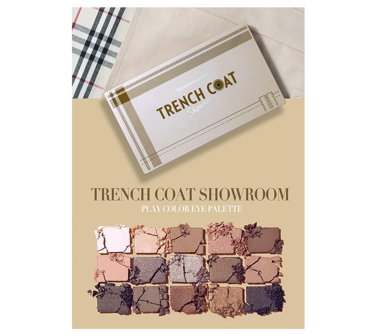 Etude House Play Color Eye Palette #Trench Coat Showroom