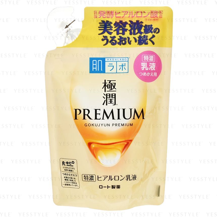 Hada Labo Gokujyun Premium Hydrating Milk Lotion 140 ml. (Refill)