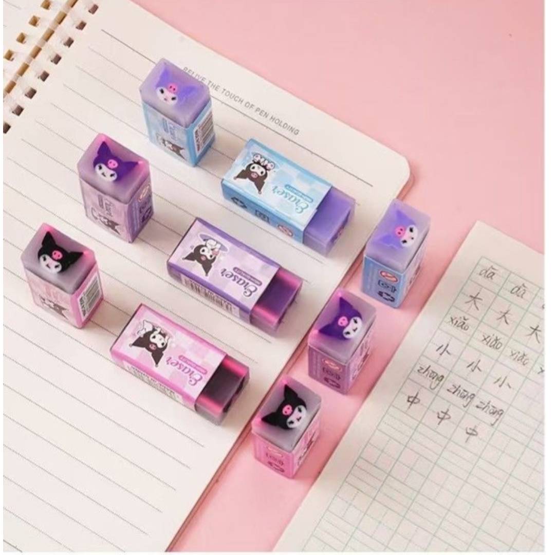 🐰ยางลบก้อน🐻ลายการ์ตูน 📌เลือกลาย ✔️พร้อมส่งในไทย ยางลบ ลบคำผิด การ์ตูน