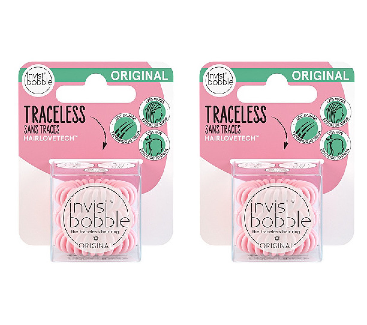 Invisibobble Original Matte Me Myselfie and I 3 count