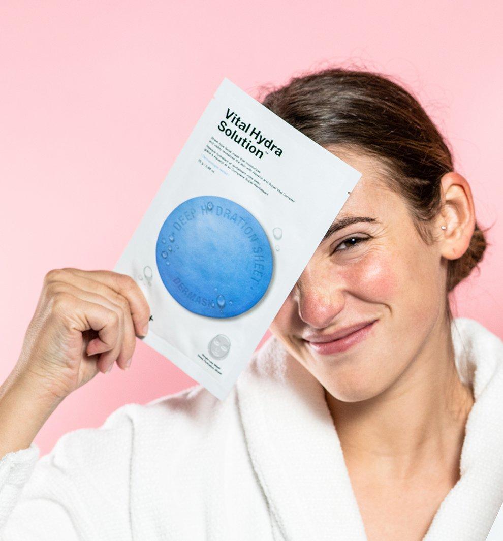 Dr.Jart+ Vital Hydra Solution Mask (1 กล่อง / 5 แผ่น)