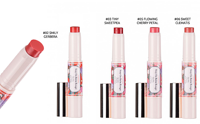 Canmake Stay-On Balm Rouge SPF11 PA+ #06 Sweet Clematis