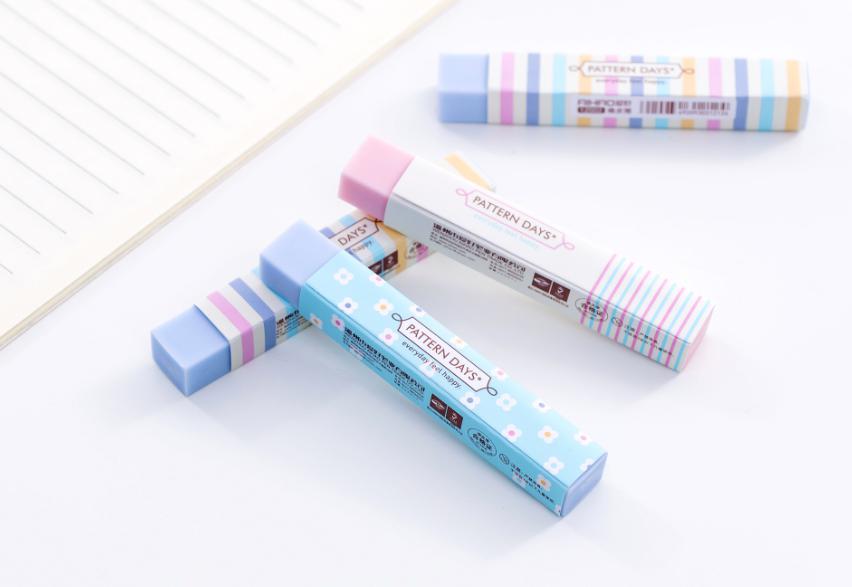 🌈ยางลบแท่ง Rainbow ชิ้นละ 4 บาท ✔️พร้อมส่ง (🎲สุ่มสี) Ohwowshop ยางลบ ลบคำผิด