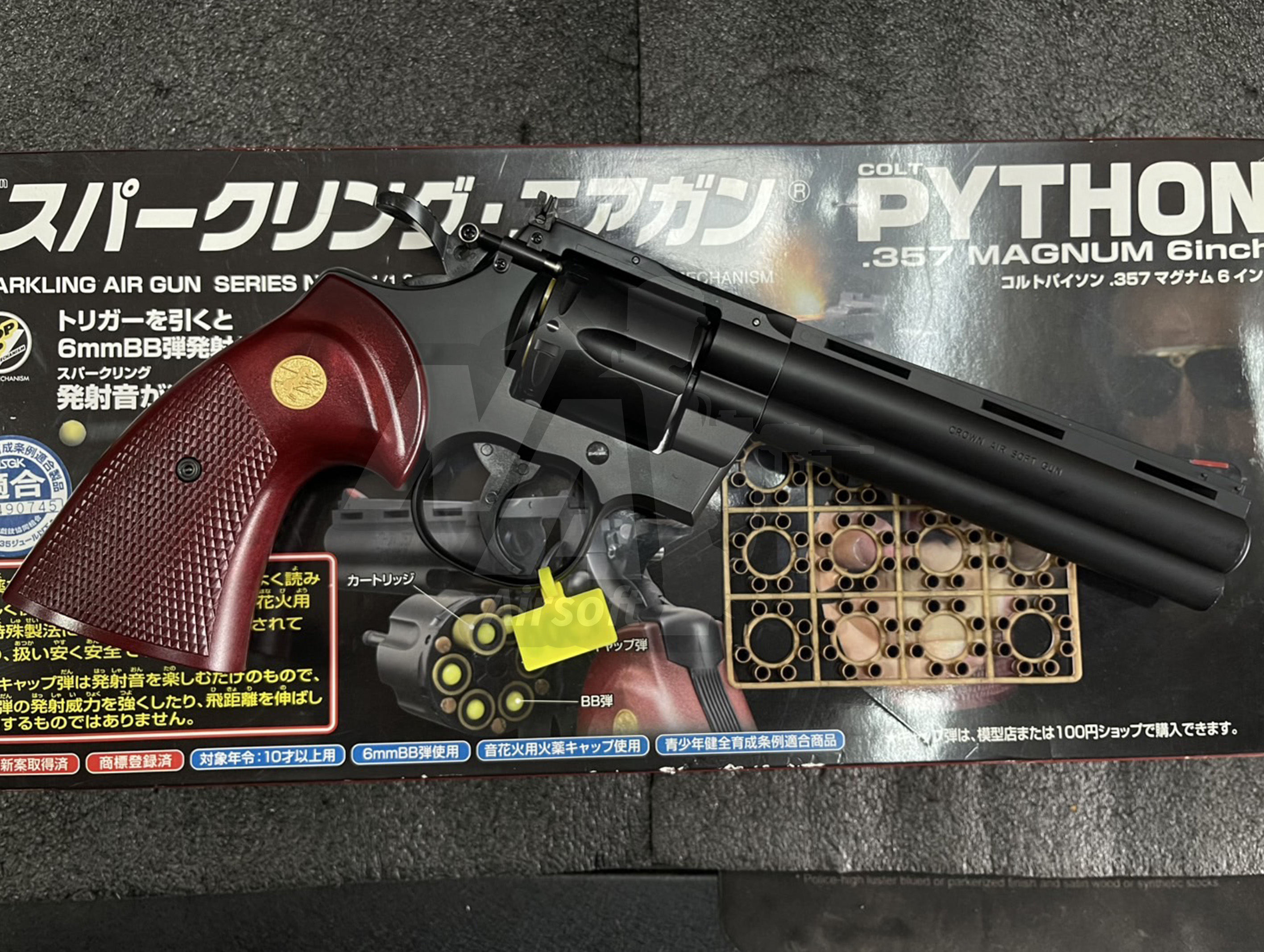 CROWN COLT PYTHON .357 6 INCH (มือสอง)