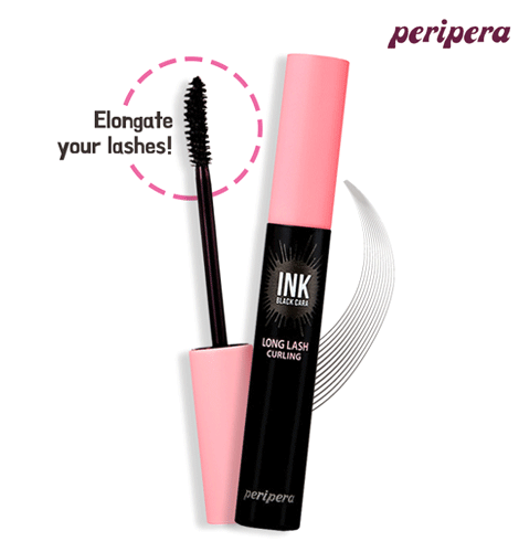 Peripera Ink Black Cara Mascara 8 g. #1 Long Lash Curling