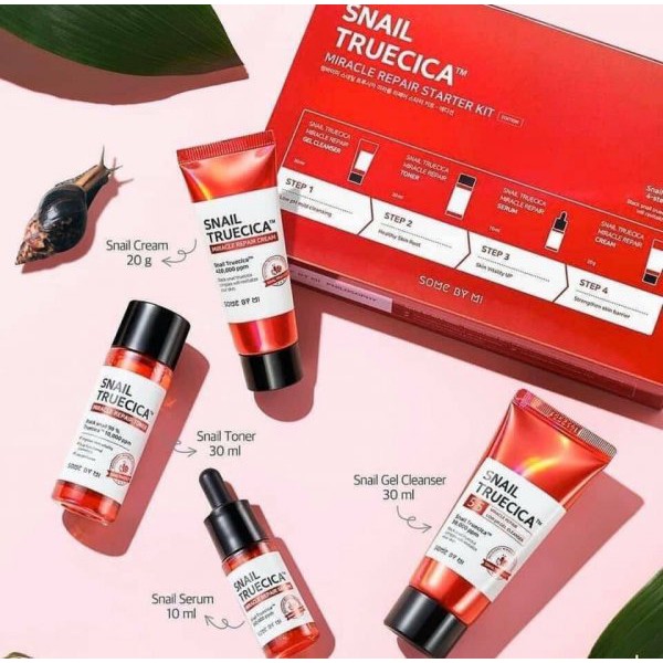 SOME BY MI Snail Truecica Miracle Repair Strarter Kit 4 Items