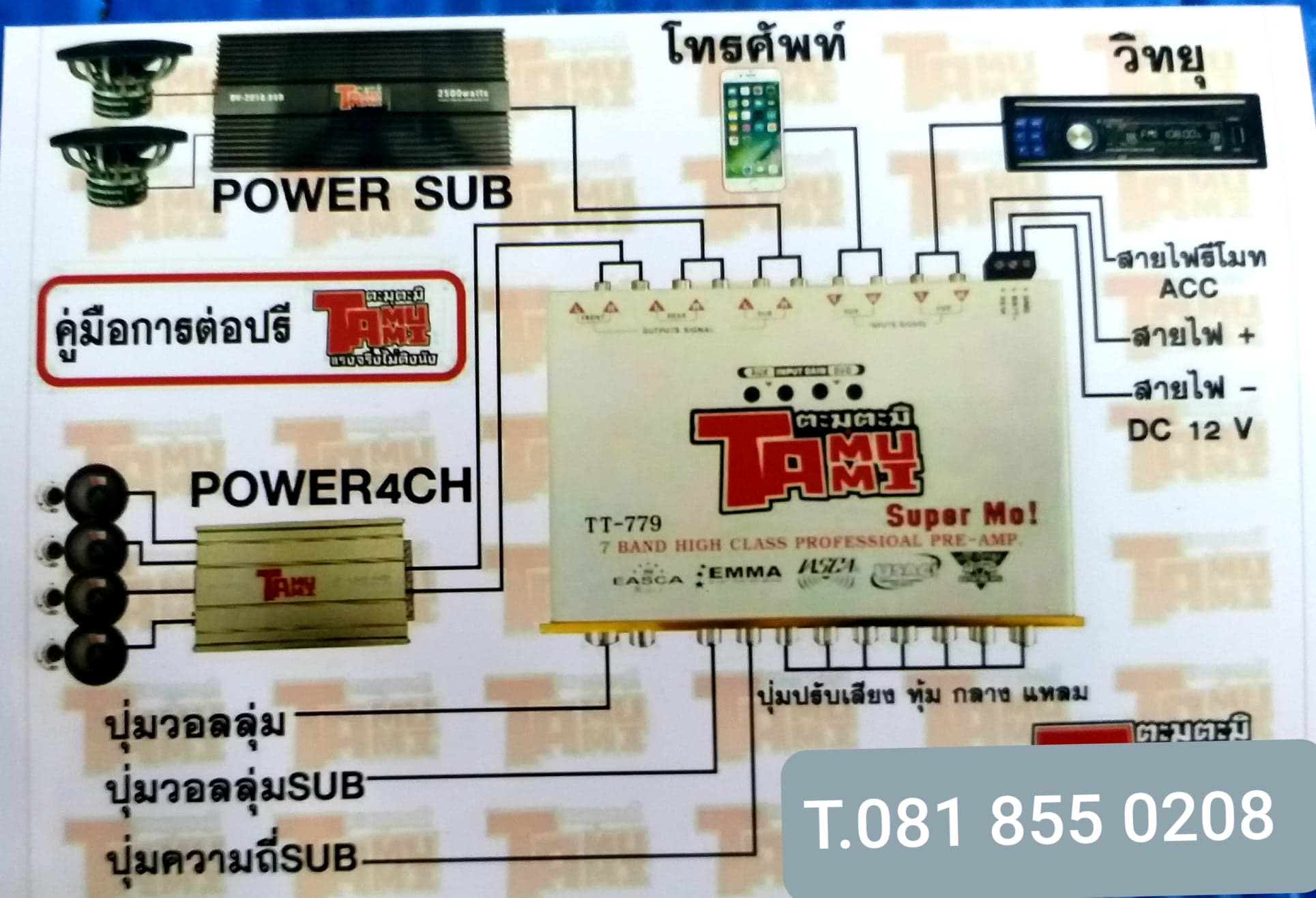 ปรี โม ตะมุตะมิ 7แบนโวลลุ่มแบบกันฝุ่น