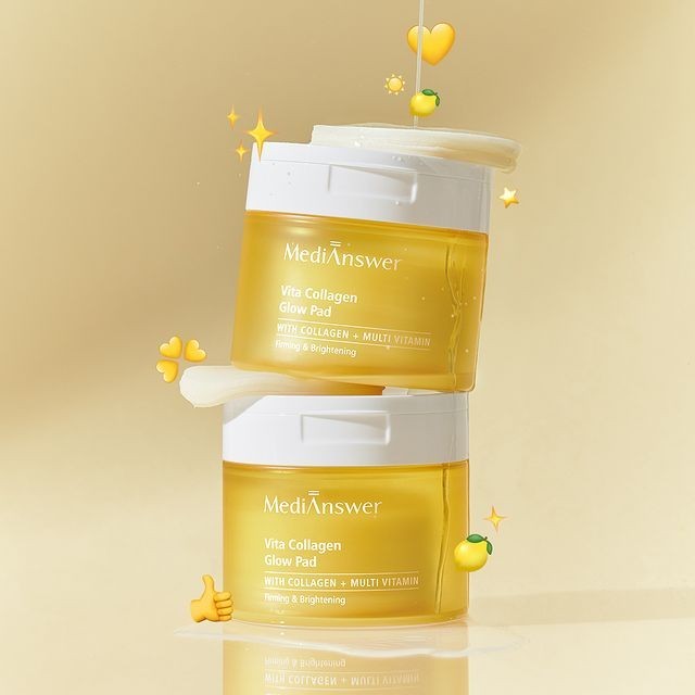 MediAnswer Vita Collagen Glow Pad 80 + 10 Pads 140 ml.