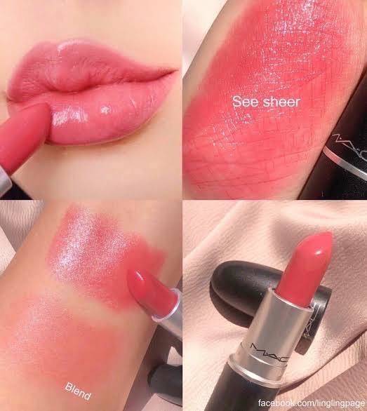 M.A.C Lustre Lipstick 3 g. #520 See Sheer