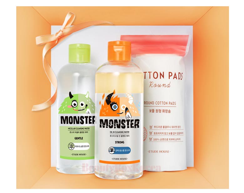 Etude House Monster Micellar Cleansing Water Duo Special Set 300 ml.+300 ml.