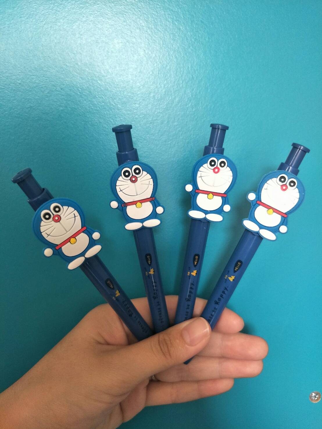 🔥 ปากกาลูกลื่นน้ำเงิน เฉพาะลายโดเรม่อน 0.5มม. ชิ้นละ 6 บาท ปากกา ปากกาลูกลื่น ✔️พร้อมส่ง
