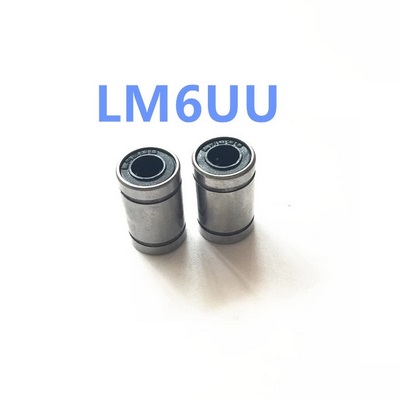 Linear Ball Bearing 6mm LM6UU (6x12x19mm)