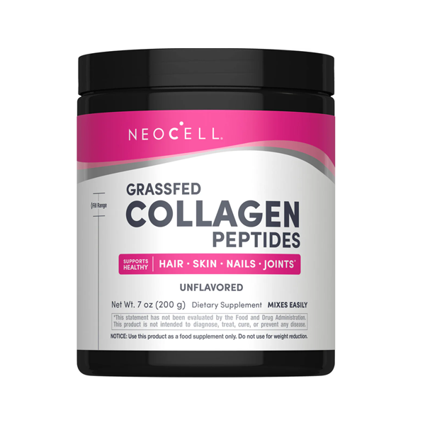 Neocell Grassfed Collagen Peptides Powder Type 1&3 Hair Skin Nails Joints 200 g.