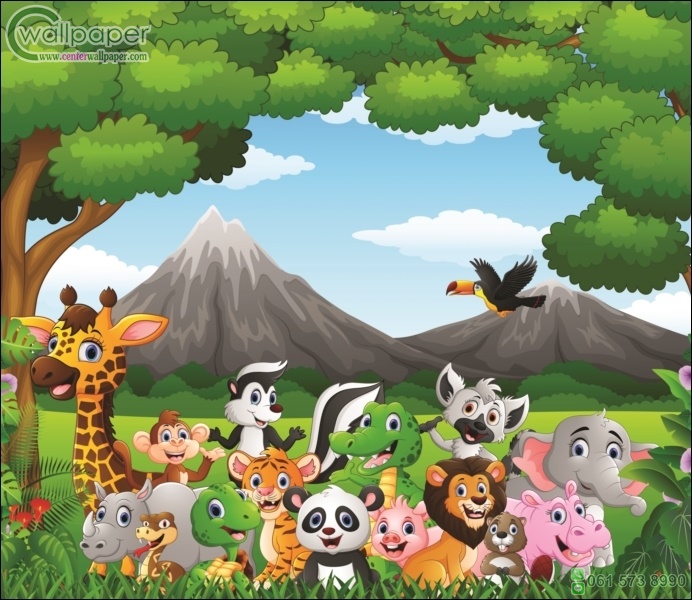 ภาพวิวสำเร็จรูป ภาพวาดสัตว์นานาชนิด