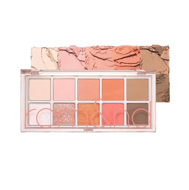 Rom&nd Better Than Palette #08 Peach Dahlia Garden