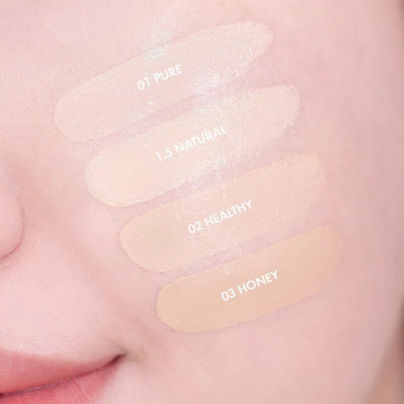 Amuse Dew Power Vegan Cushion 15 g. #03 Honey