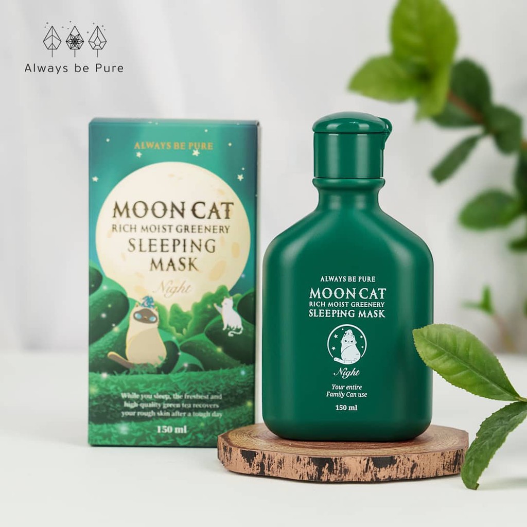 Always Be Pure Moon Cat Sleeping Mask 150 ml.