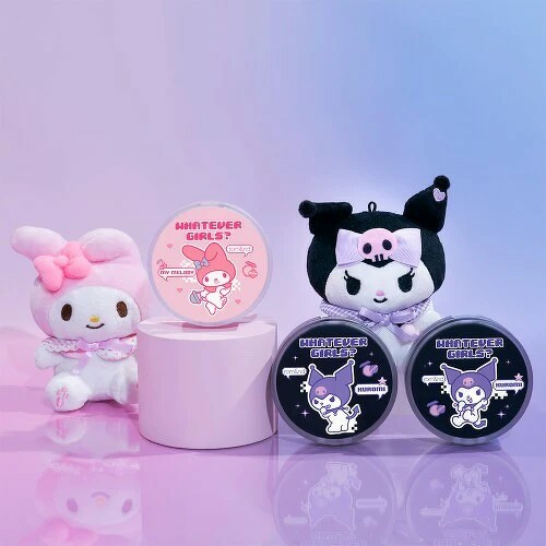 Rom&nd Sanrio Nu Zero Cushion SPF24 PA++ 15 g. #Kuromi 03 Natural 21