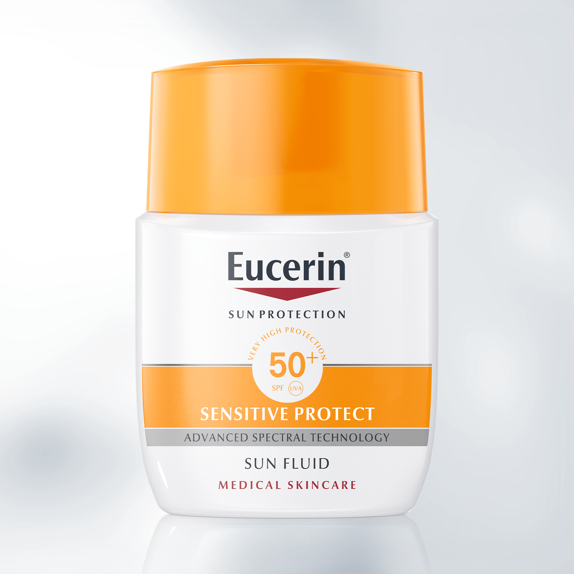 Eucerin Sun Fluid Sensitive Protect SPF50+ 50 ml.