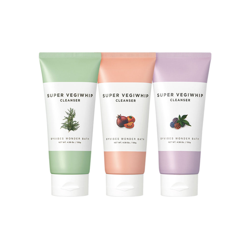 Wonder Bath Super Vegiwhip Cleanser 130 g. #Purple