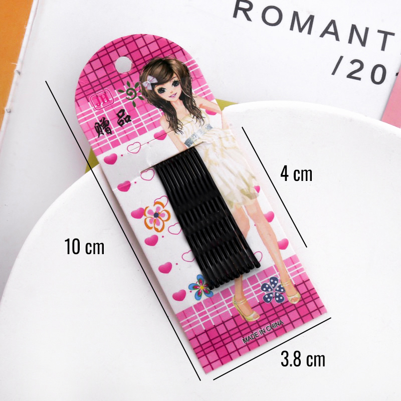 🖤กิ๊บหนีบผม🖤กิ๊บดำ กลัดผม กิ๊บดำติดผม 1 แพ็คมี 10ชิ้น ราคา 1 บาท พร้อมส่ง Ohwowshop กิ๊บเกาหลี กิ๊บเก็บผม กิ๊บนอน กิ๊บรวบผม