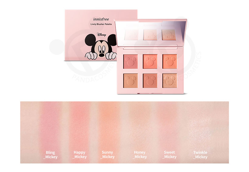 Innisfree x Mickey Mouse Lovely Blusher Palette