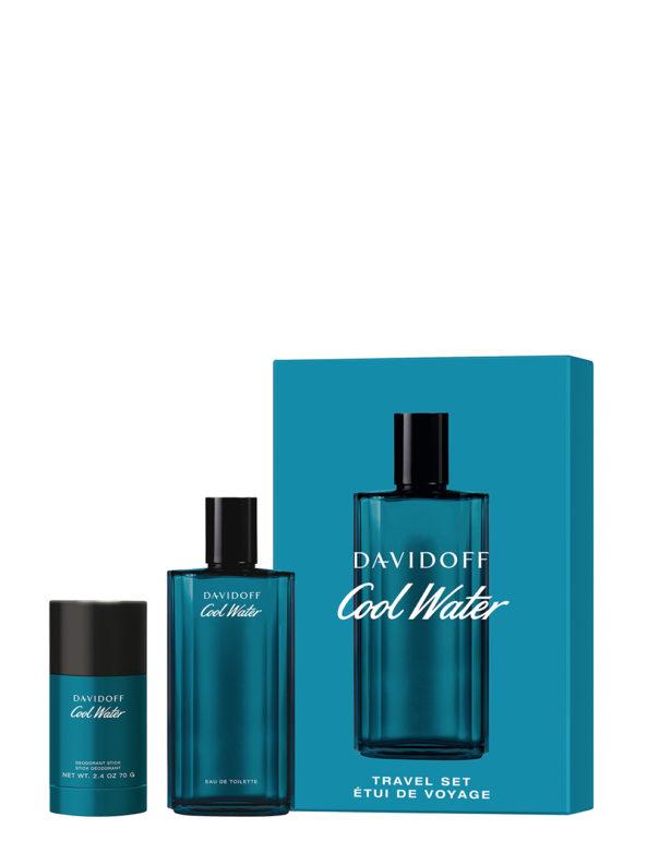Davidoff Cool Water Gift Travel Set (EDT 125 ml. + Deodorant Stick 70 g.)