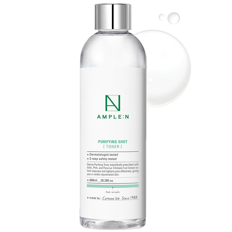 AMPLE : N Purifying Shot Toner 600 ml.