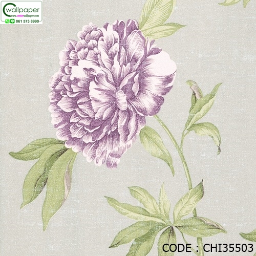 วอลเปเปอร์ลายดอกไม้ No.CHI35503