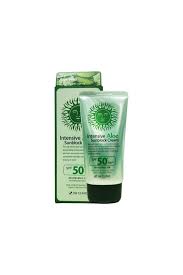 3W Clinic Intensive Aloe Sunblock Cream SPF50+ PA+++ 70 ml.