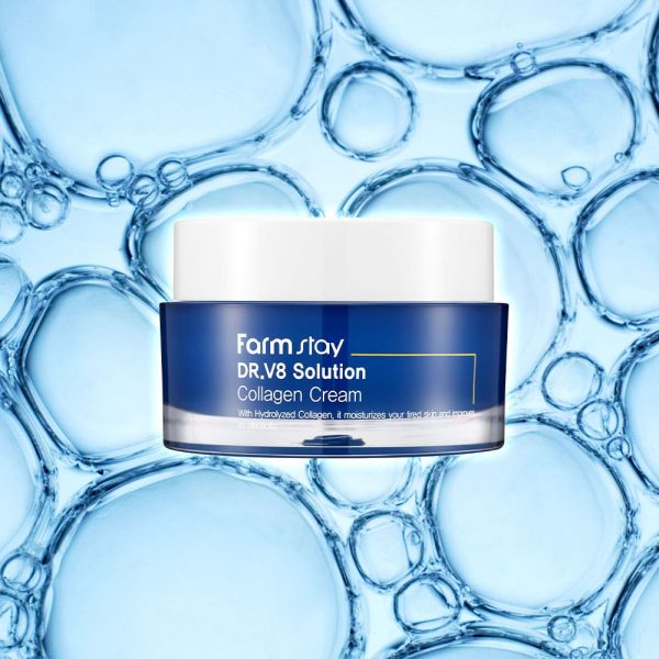FARMSTAY Dr.V8 Solution Cream 50 ml. #Collagen