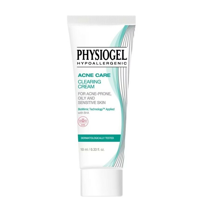 Physiogel Acne Care Clearing Cream 10 ml. #ขนาดทดลอง