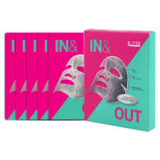 B:VID In & Out Facial Mask 1 กล่อง 5 แผ่น