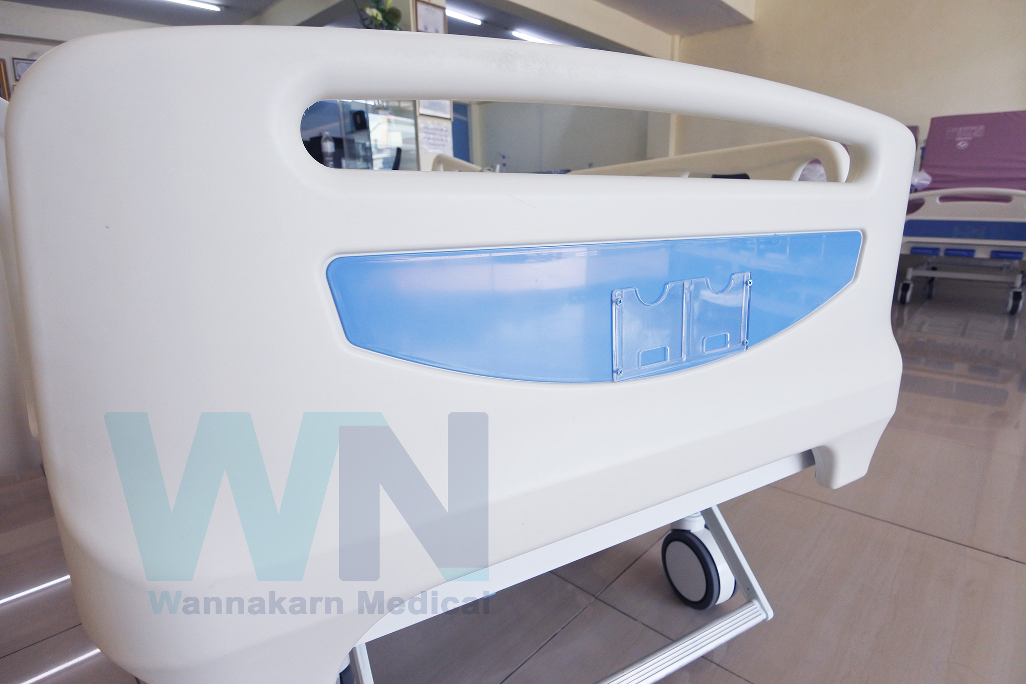 WN Electric Bed MODEL MK-C-06 เตียงผู้ป่วยปรับไฟฟ้า 3 Function ราวปีกนก พร้อมแบตเตอรี่