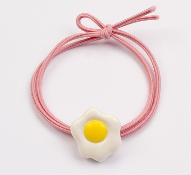 ⭐ยางยืดรัดผมไข่ดาวพลาสติก ชิ้นละ 2 บาท ✔️พร้อมส่ง Ohwowshop หนังยางรัดผมเกาหลี ยางรัดผมไสต์เกาหลี