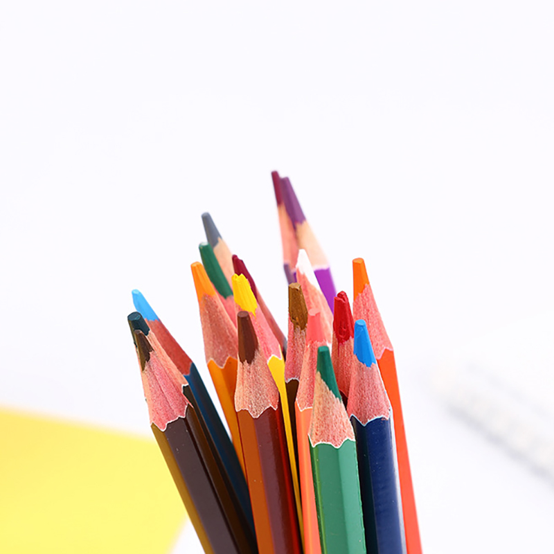 🌈⭐ดินสอสีไม้⭐🌈เครื่องเขียนสีไม้ 12 สี ✔️พร้อมส่งในไทย เสริมสร้างทักษะ ของเล่นเด็ก เครื่องเขียน