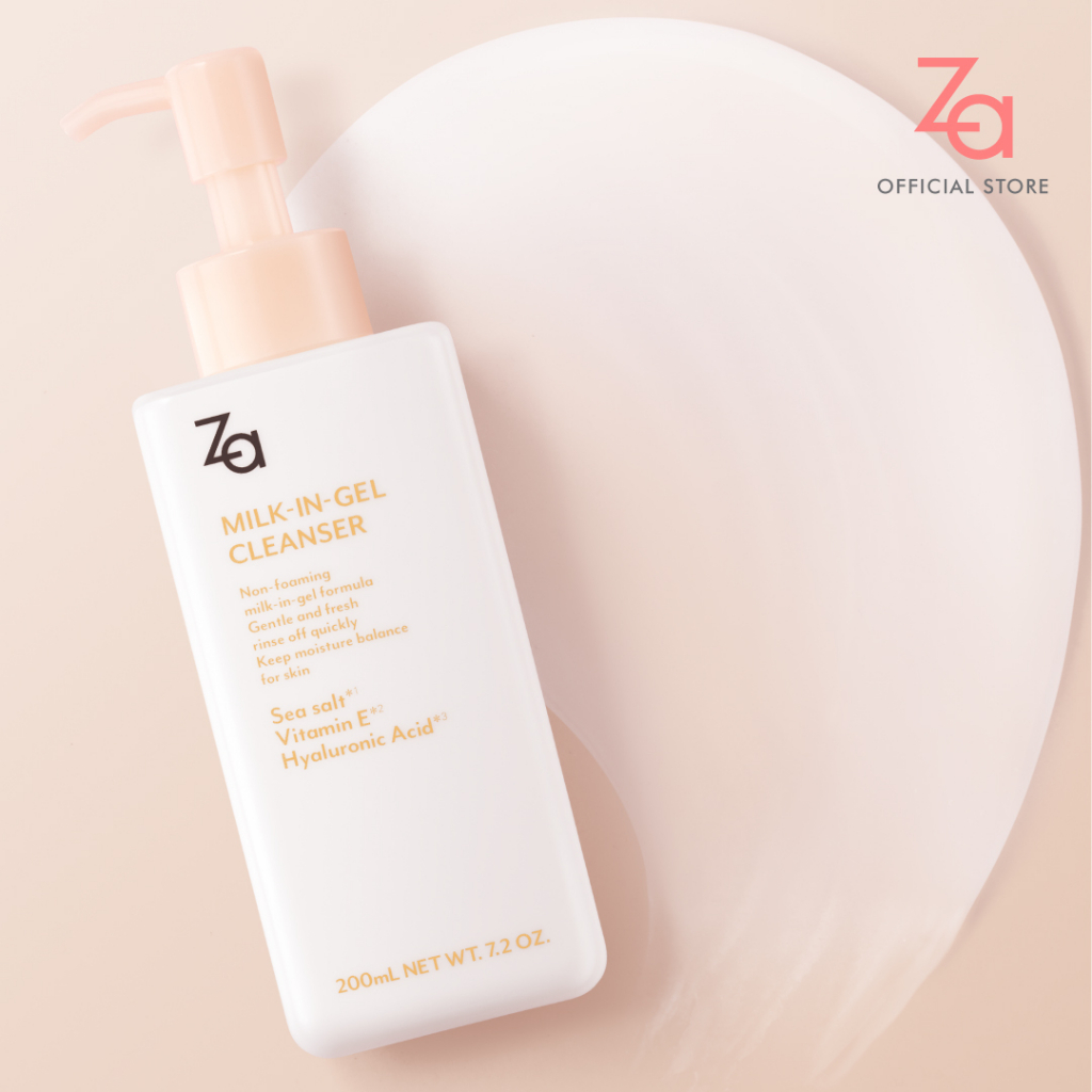 ZA Milk-In-Gel Cleanser 200 ml.