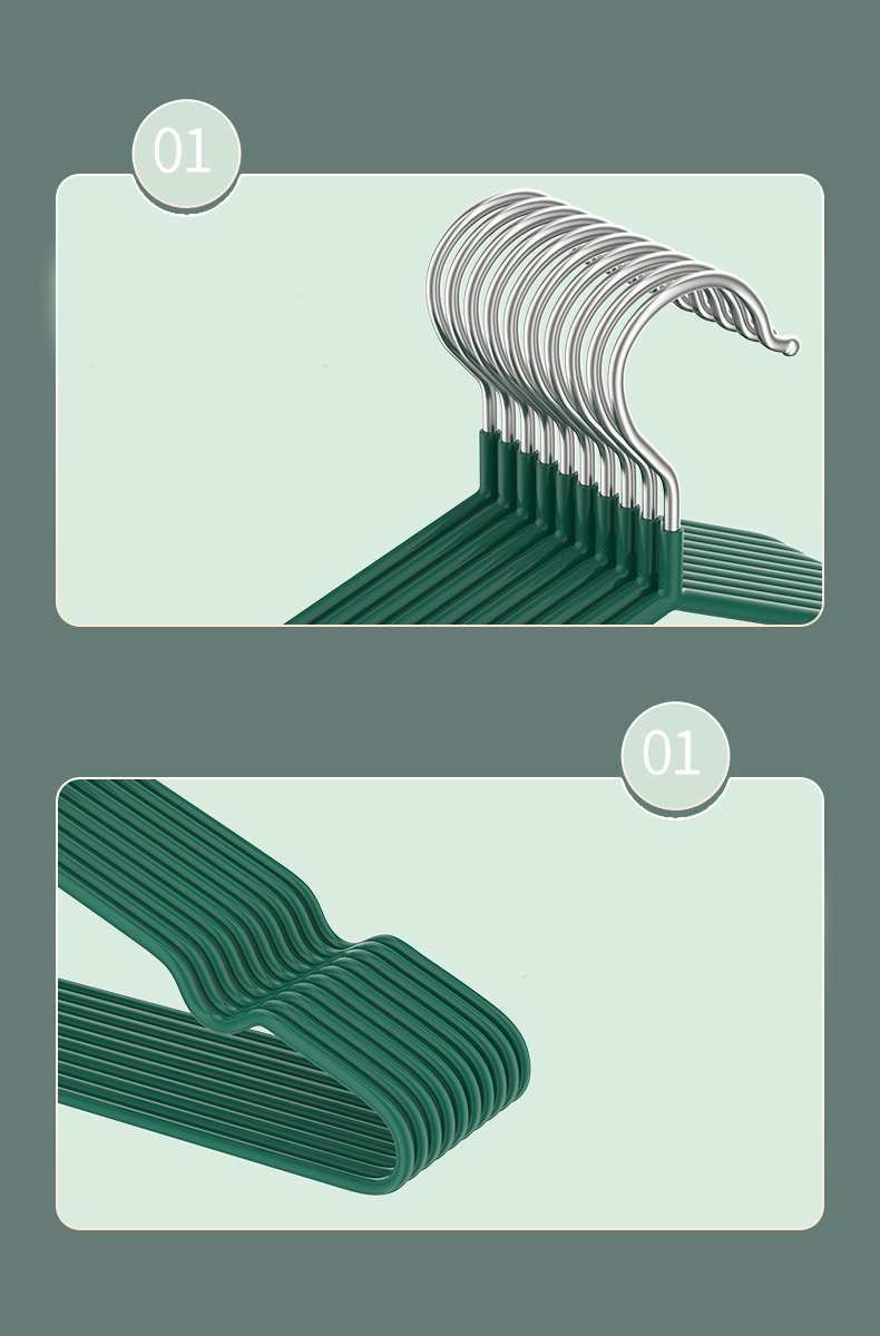 👕👖ไม้แขวนผ้า👖🧥ไม้แขวนเสื้อ เคลือบซิลิโคน กันผ้าลื่น ขนาด 40cm*20cm📌สุ่มคละสี พร้อมส่ง Ohwowshop ไม้แขวนเสื้อสแตนเลส ไม้แขวน แข็งแรงทนทาน