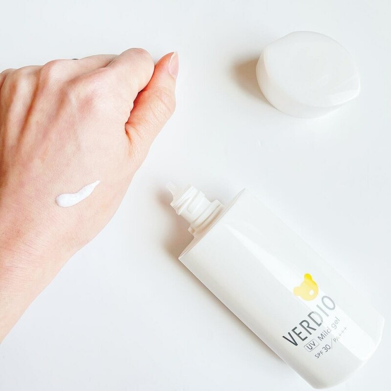 VERDIO UV Mild Gel N SPF30 PA++++ 80 g. #เหลือง