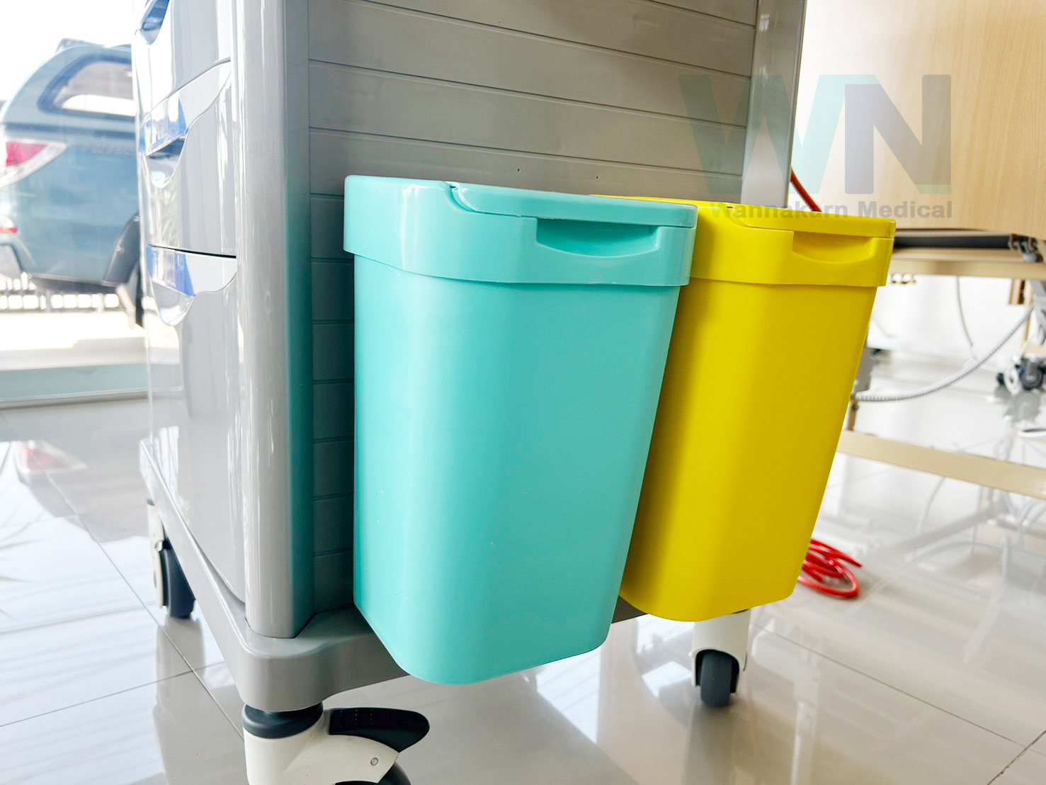 รถเข็นช่วยชีวิตฉุกเฉิน Emergency Trolley SKR054-ET7A