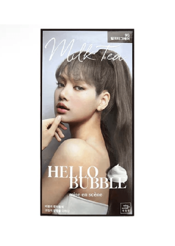 Mise En Scene Hello Bubble Foam Color #9G Milk Tea Gray