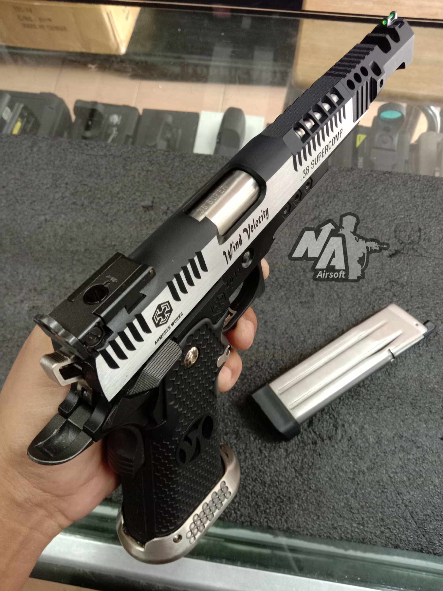 AW CUSTOM - Hi-capa HX2401 IPSC .38 Supercomp (มือสอง)