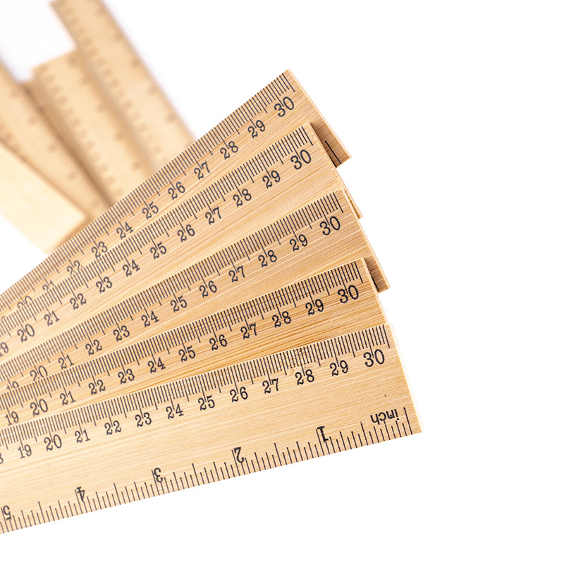 📏⭐ไม้บรรทัดตรงเนื้อไม้⭐15/20 ซม📌เลือกขนาด✔️พร้อมส่งในไทย เครื่องเขียน งานสกรีนสวย คุณภาพดี ทำจากไม้จริง
