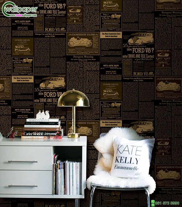 รวมวอลเปเปอร์ติดผนังลายตัวอักษร