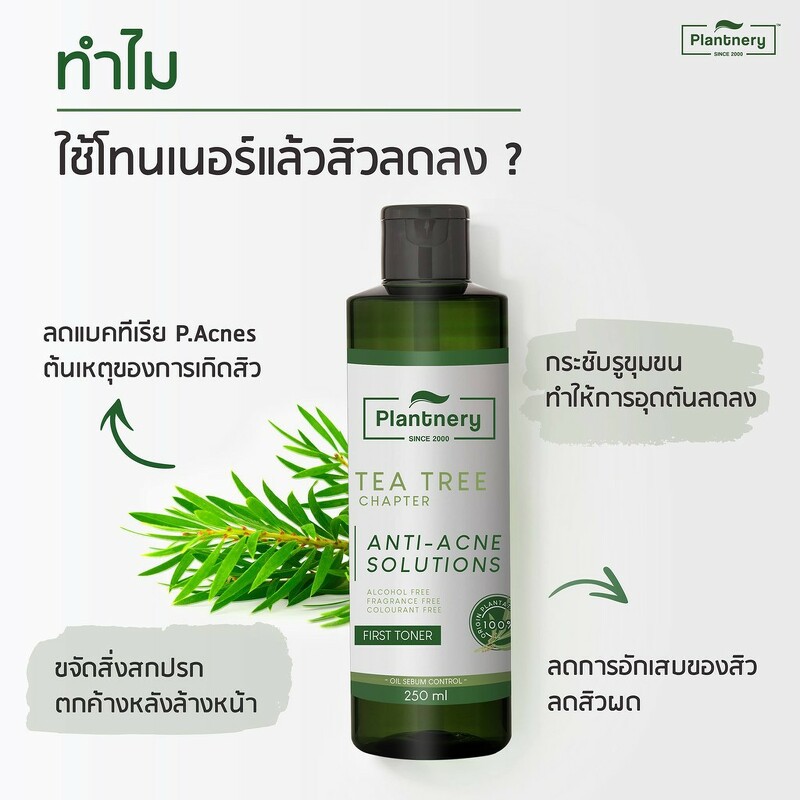 Plantnery Tea Tree First Toner 250 ml.